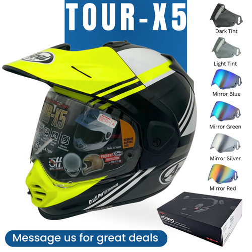 Casque moto double sport - casque,