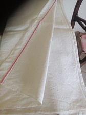 drap ancien en lin avec