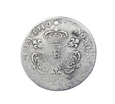 LOUIS XIV 1/10 écu aux 3