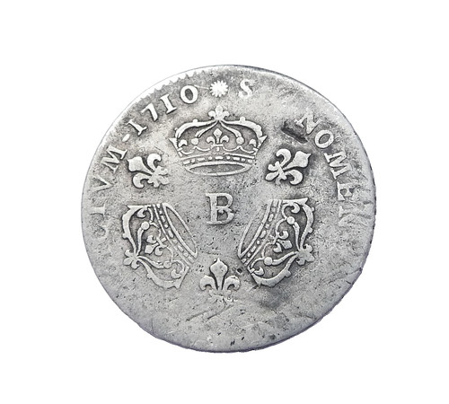 Louis xiv écu aux - louis,