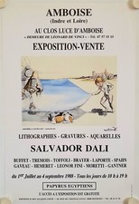 Affiche SALVADOR DALI 1988