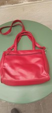 Sac main rouge immaculé - à,