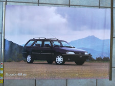 Affiche Peugeot405 SRI Break