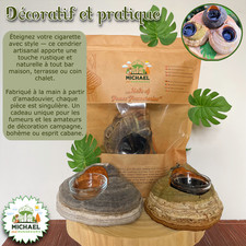 Cendrier champignon avec bol