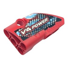 LEGO panneau rouge 87080pb001