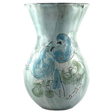 VASE MURAL OISEAU Céramique Vintage A.CAMOS à VALLAURIS 50/60, capron/picault...