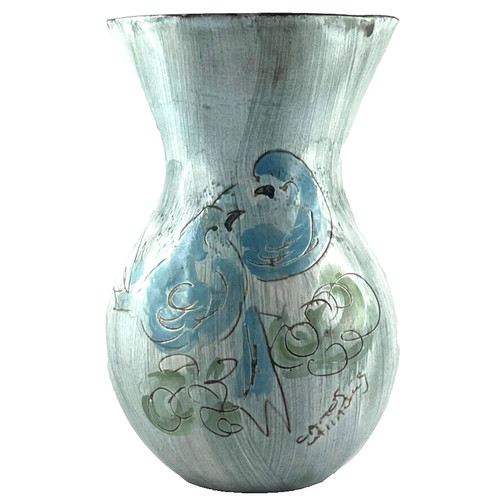 Vase mural oiseau céramique - vase,