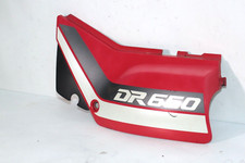 carénage latéral sous selle gauche Suzuki DR 650 RS RSE 1991