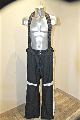 Pantalon salopette ski noire - salopette,