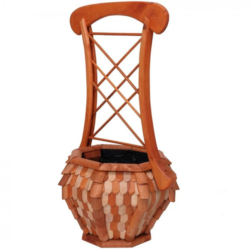Jardinière bois avec - jardinière,