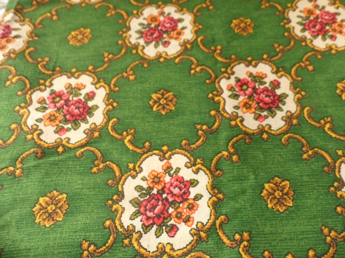 Ancien tissu vintage - tissu, french