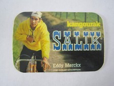 AUTOCOLLANT STICKERS VINTAGE SALIK EDDY MERCKX KANGOURAK THE GREAT CHAMPION
