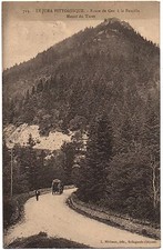 CPA 01 (Ain) - 713. Route de Gex à la Faucille. Massif du Turet