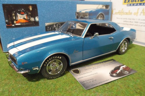 Chevrolet camaro z28 bleu - ,