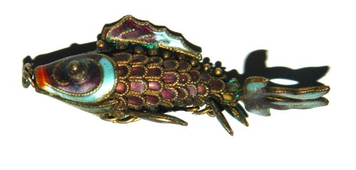 Superbe pendentif poisson - superbe,