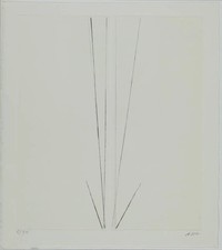 Geneviève ASSE - La pointe de l'oeil - 2002 - Pointe sèche originale signée