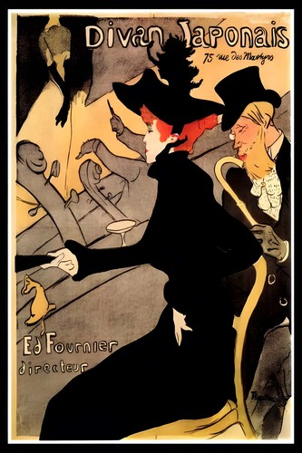 Divan japonais poster - divan,
