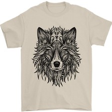 T-Shirt Homme Tatouage Loup
