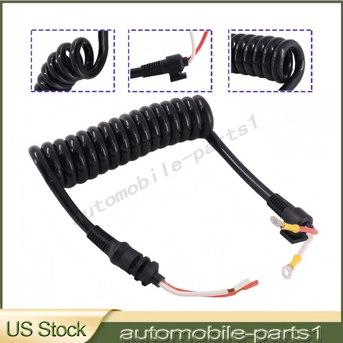 Curly power cord - curly,