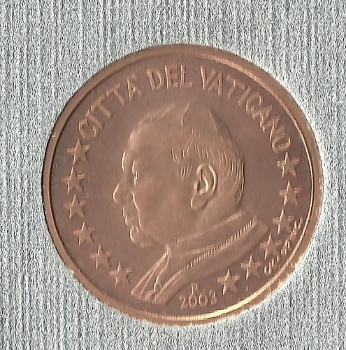 Centimes vatican 2003 jean - vatican,