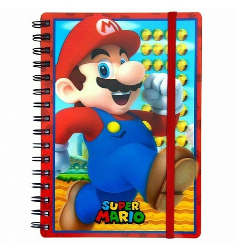 Nintendo mario cahier a5 - nintendo,