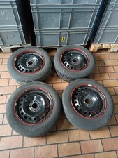 Renault Megane II Cc Break Lot Roues Jantes Acier 195/65R15 91H Point 1518