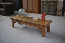 Table basse en orme massif 2