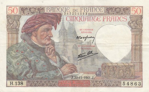 France francs jacques - france, coeur