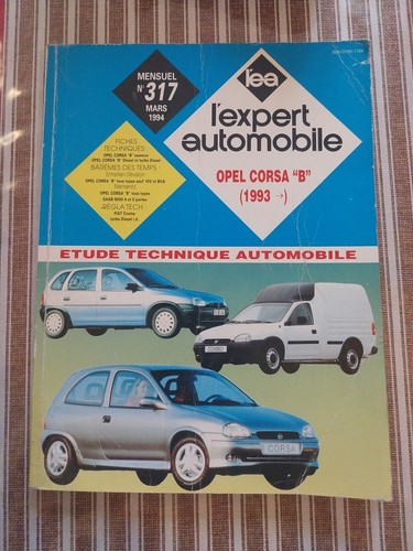 Revue technique opel corsa - opel, b