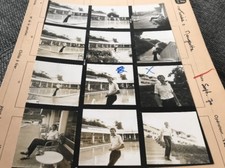 ETIENNE MOUGEOTTE  : PLANCHE CONTACT ORIGINALE de 1970