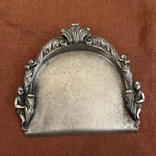 Ancienne Pelle Pour Ramasse Miettes En Métal Argenté