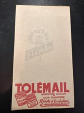 Rare Petit Carnet Publicitaire Bloc Note Tolemail Furnex Mecano Electra