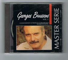 ♫ - GEORGES BRASSENS - MASTER SERIE VOL. 3 - CD 16 TITRES - BON ÉTAT - ♫