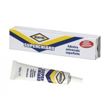 Bostik Super Clair Adhésif Universel Super Fort Colle Étui Tube 125 Gr