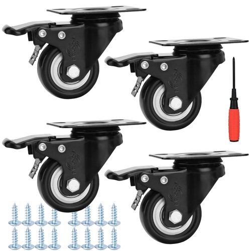Caster wheels set of 4 - 2",