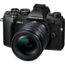 OLYMPUS OM SYSTÈME OM-5 NOIR + ED 12-45mm F4 PRO