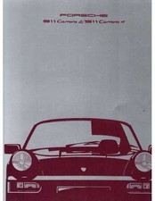▄▀▄ Brochure PORSCHE 911-964 Carrera 2 et 4 (1989) Français ▄▀▄