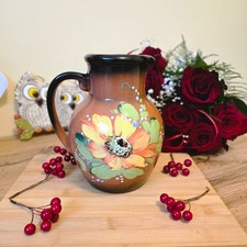 Pichet émaillé en argile