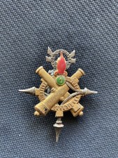 Insigne  LÉGION ETRANGÈRE Sahara  1er Batterie Saharienne Portée Ça Tape Becif