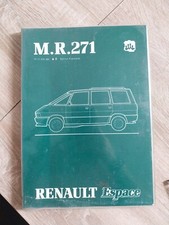 manuel Reparation Renault Espace 1  2.0 J112 mecanique MR 271 1984 Matra Renault