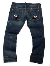 JEAN  FEMME DSQUARED2  COUPE SLIM CROPPED TAILLE IT.40 SOIT FR 37.38