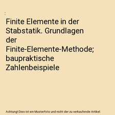 Finite Elemente in der