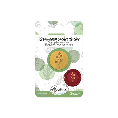 Sceau herbe champêtre pour - sceau,