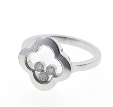 Bague en or blanc 18 carats