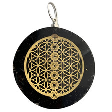 Collier tourmaline noire