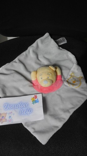 Doudou plat winnie ourson - doudou, l'ourson