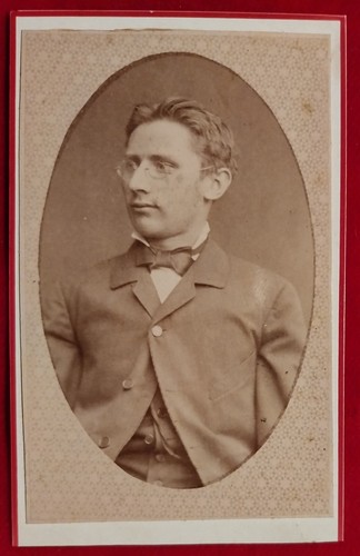 Photo cdv cabinet - photo, brunn