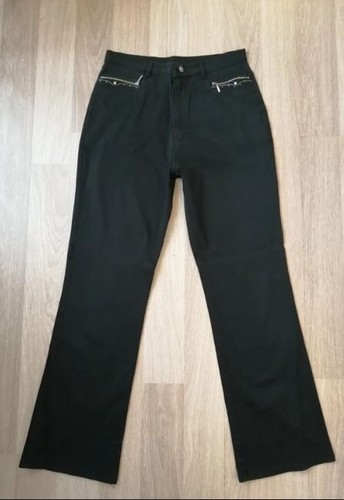Pantalon noir coton - , elasthanne
