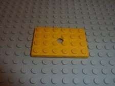 Plaque trouée LEGO vintage Plate with hole 4x6 ref 709 / Set 310 376 333 371 381