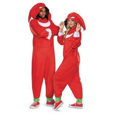 Costume Adulte De Knuckles Du